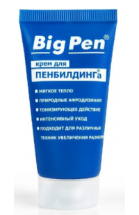 Крем для увеличения полового члена "BIG PEN", 25 г.